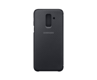 Etui Wallet Cover do Samsung Galaxy A6+ 2018 czarne - 431299 - zdjęcie 2